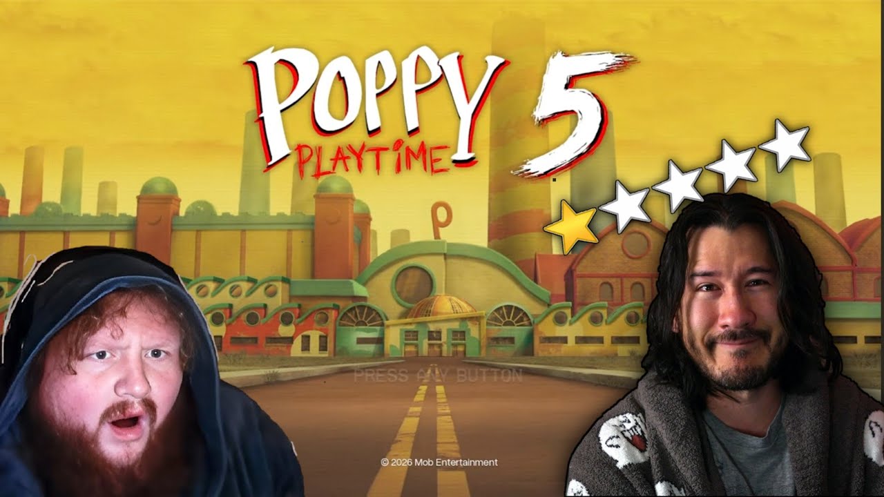 CaseOh Reacts to Markiplier Review on Poppy Playtime Chapter 5