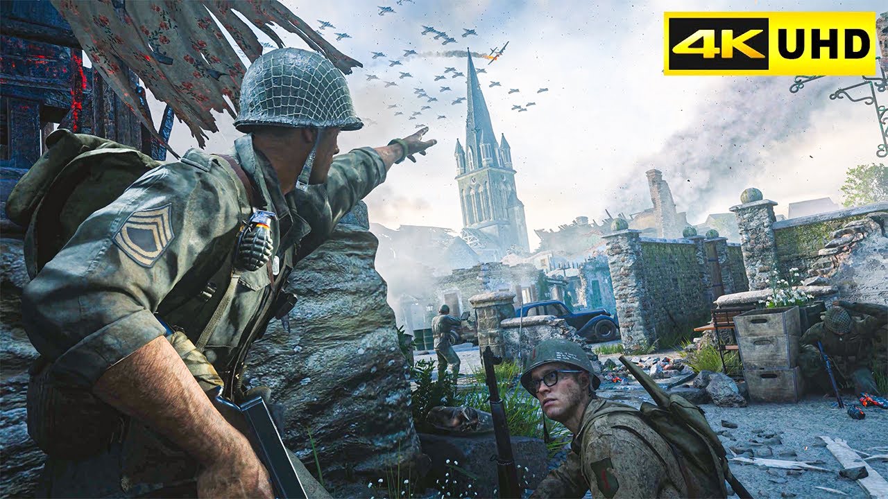 STRONGHOLD | WWII 1944 | Realistic ULTRA Graphics Gameplay [4K 60FPS UHD] Call of Duty