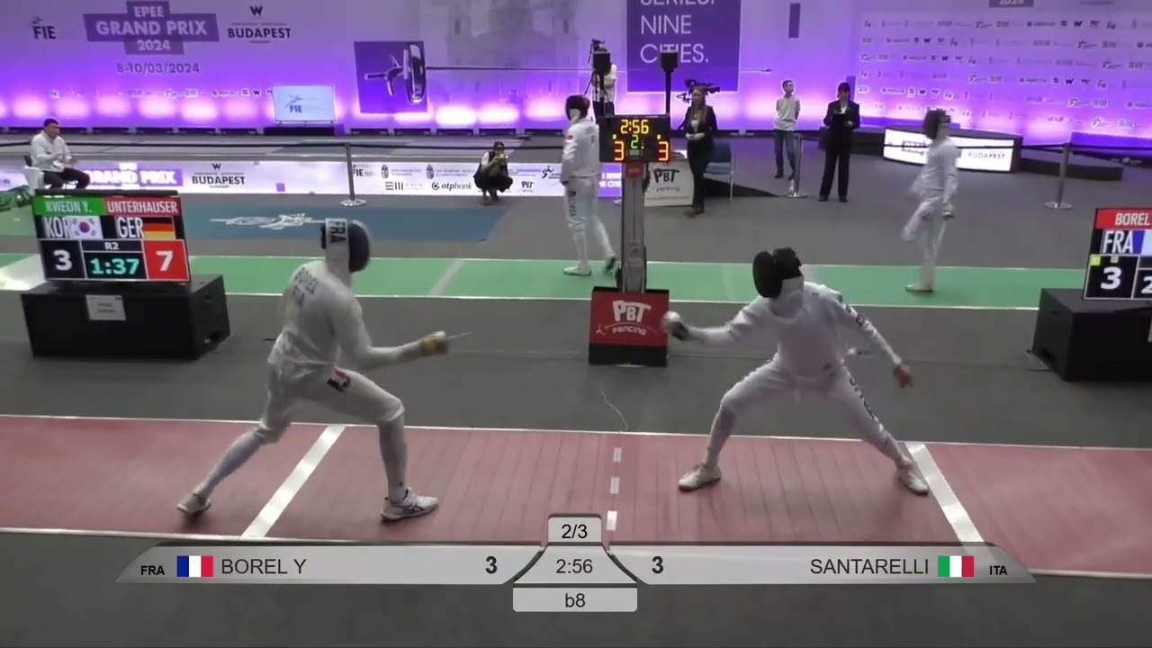 Westend Grand Prix 2024 SME - L8 - Yannick Borel FRA v Andrea Santarelli ITA