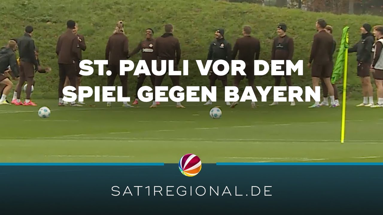 Bundesliga: FC St. Pauli vor Spiel gegen Bayern München