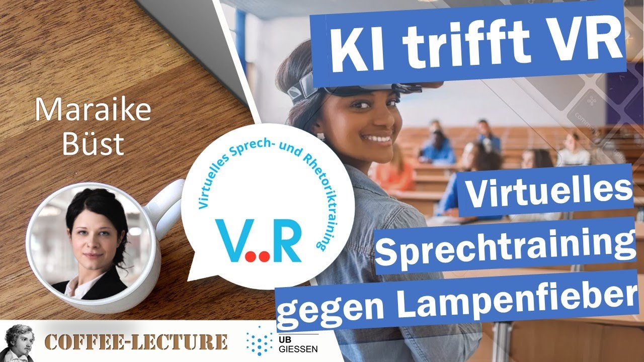 KI trifft VR: Virtuelles Sprechtraining gegen Lampenfieber