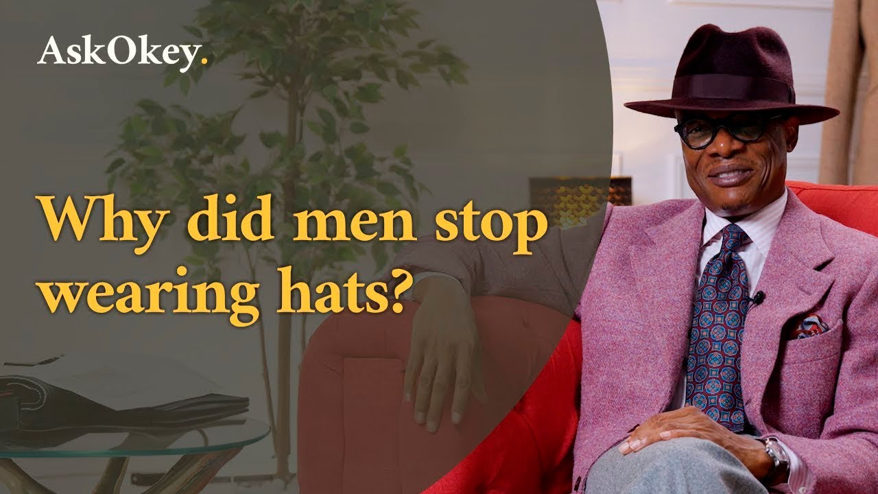 Why did men stop wearing hats?