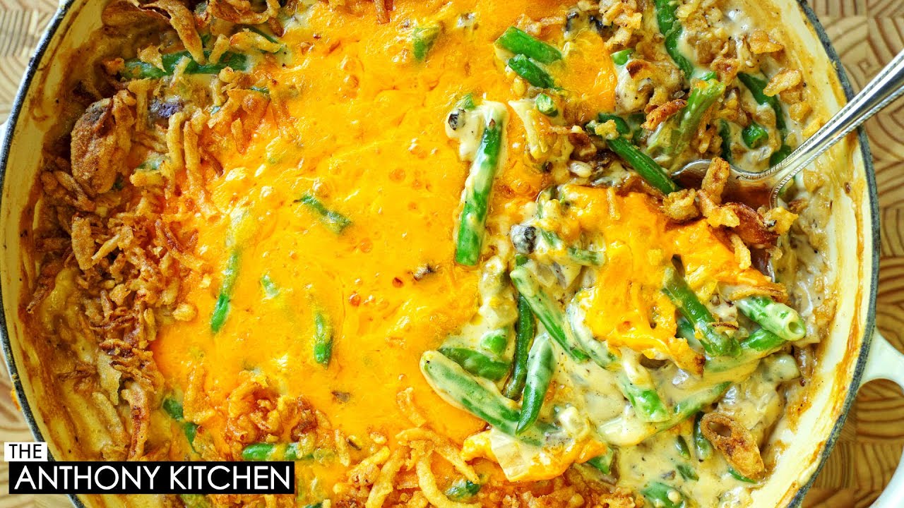 Less-Stress MAKE-AHEAD Green Bean Casserole