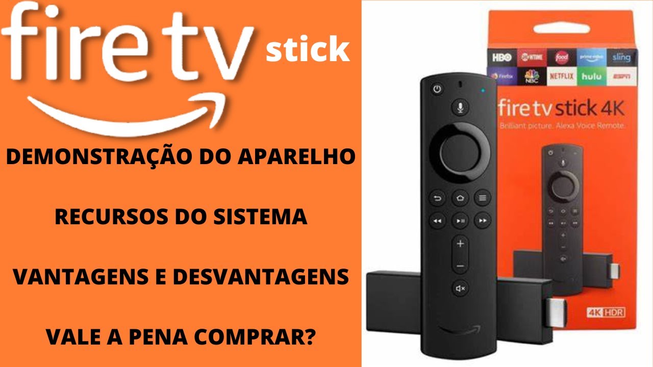 Amazon FIRE TV STICK 4K - Análise e Demonstração Completa