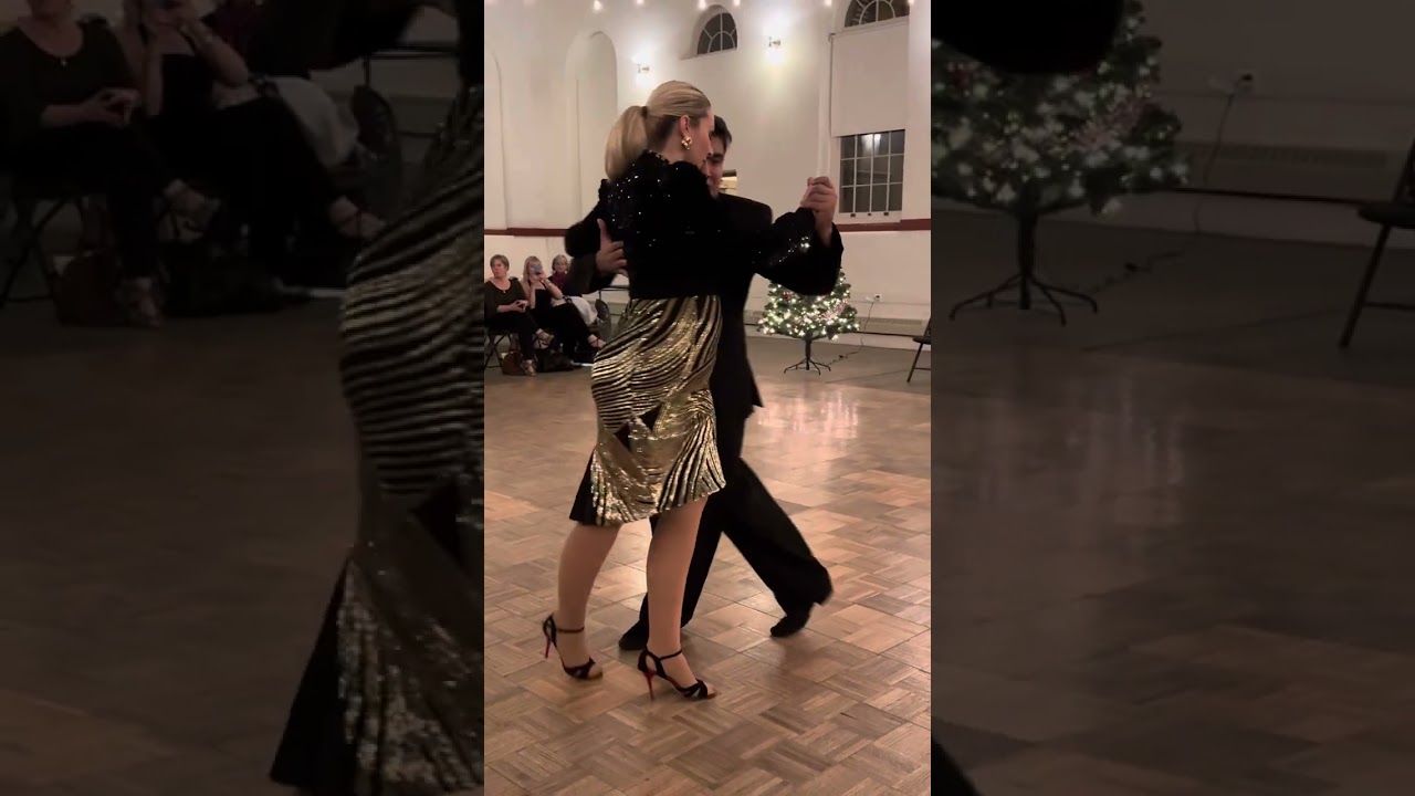 Tango lessons: Molinete by Los Villagras at Eastern Market Milonga. Washington DC 11/30/23