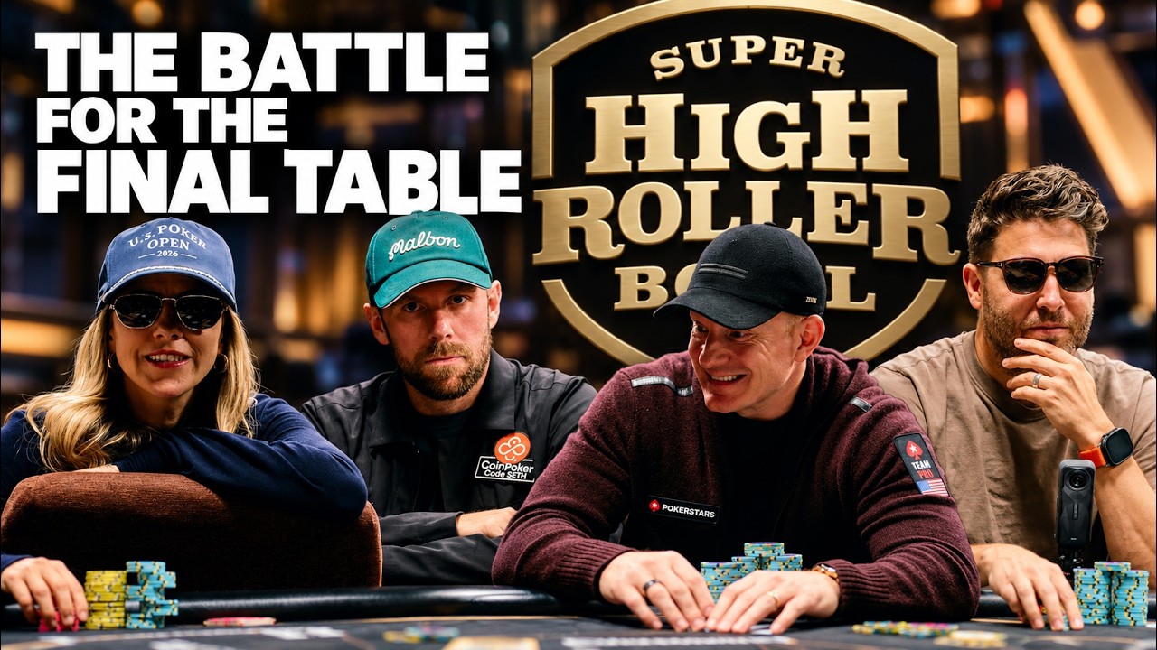Super High Roller Bowl Day 2 with Jason Koon, Kristen Foxen & Seth Davies