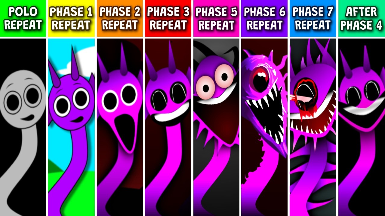 Sprunki But Polo, Phase 1, Phase 2, Phase 3, Phase 5, Phase 6 And Phase 7 REPEAT After Phase 4