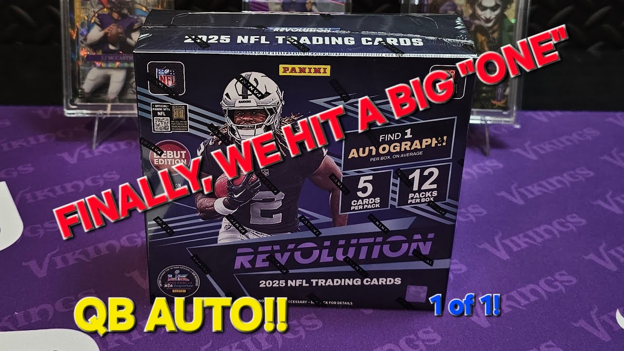 🏈 2025 Revolution Football Premium Box 