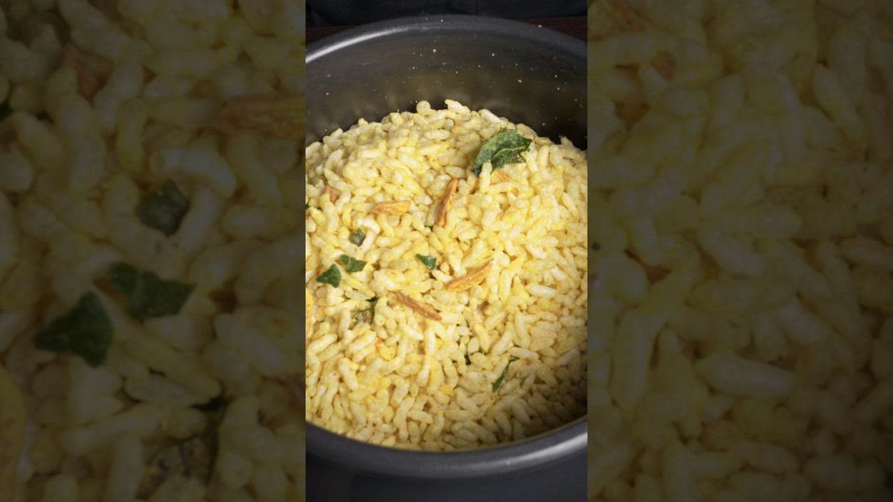 Uttar Karnataka special Nargis Mandakki - Crunchy & Flavorful 👂🌶️ ನರ್ಗಿಸ್ ಮಂಡಕ್ಕಿ  #asmr