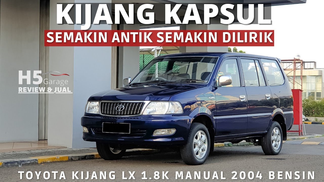 SOLD‼️Toyota Kijang (Kapsul) LX 1.8K Manual 2004 Bensin Facelift  - Review indonesia