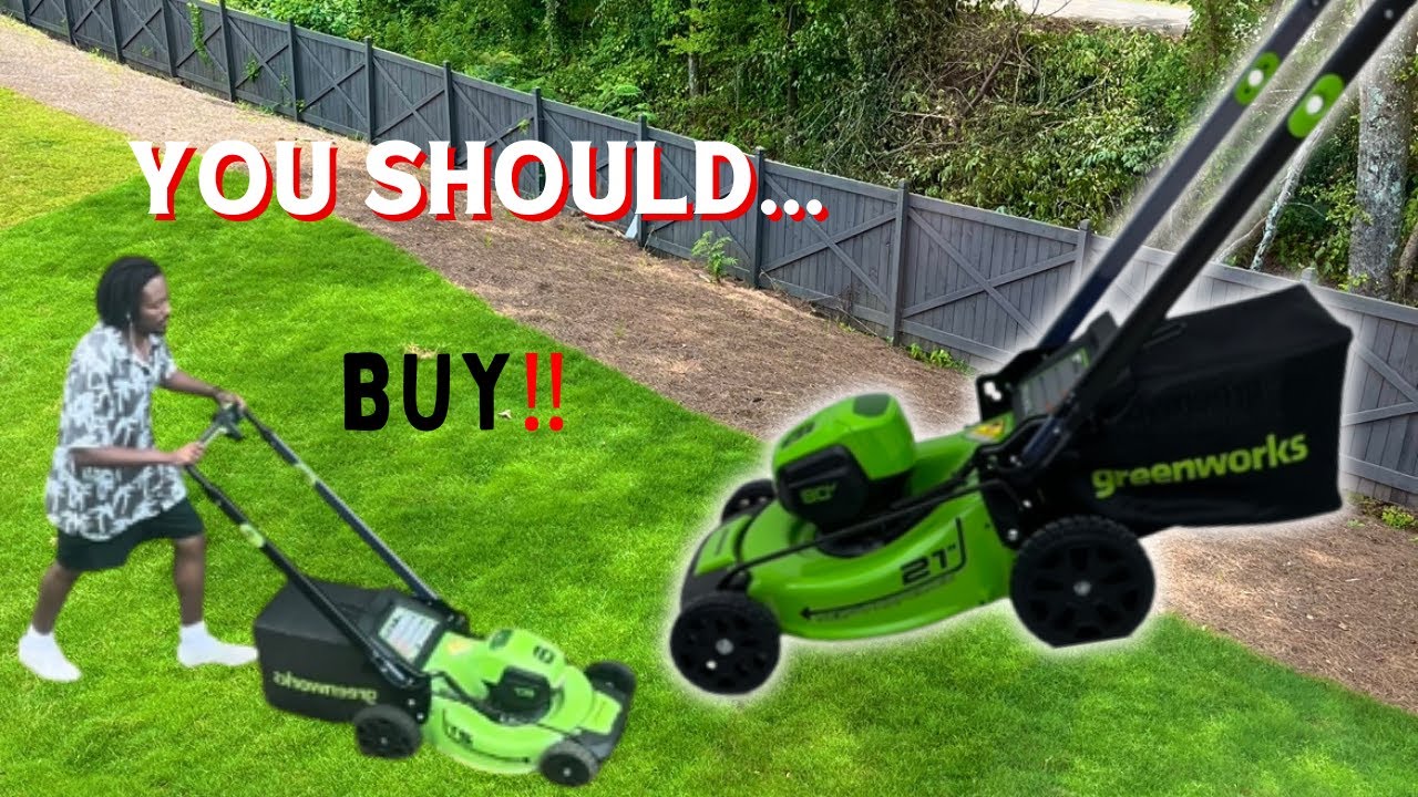 How to set up Electric Lawn Mower | Greenworks 80V