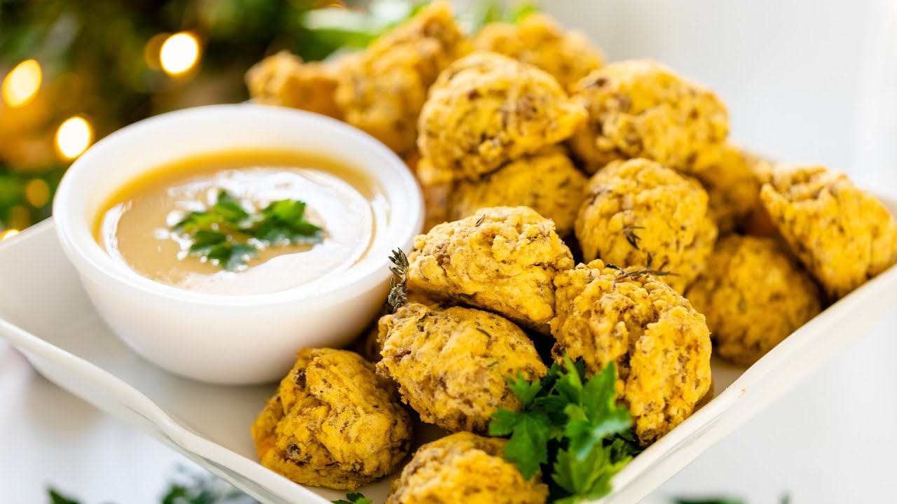 Sausage & Sweet Potato Puffs