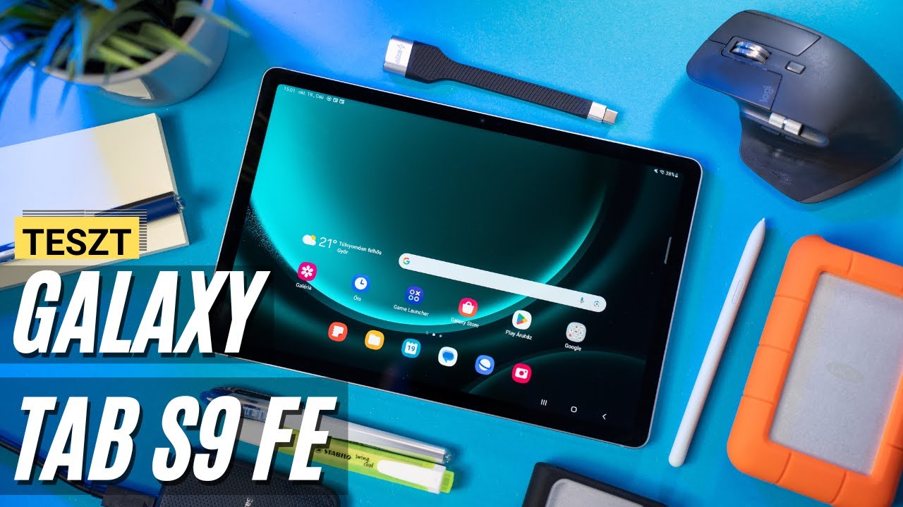 Samsung Galaxy Tab S9 FE teszt - Még mindig ez az etalon 200 ezerért?