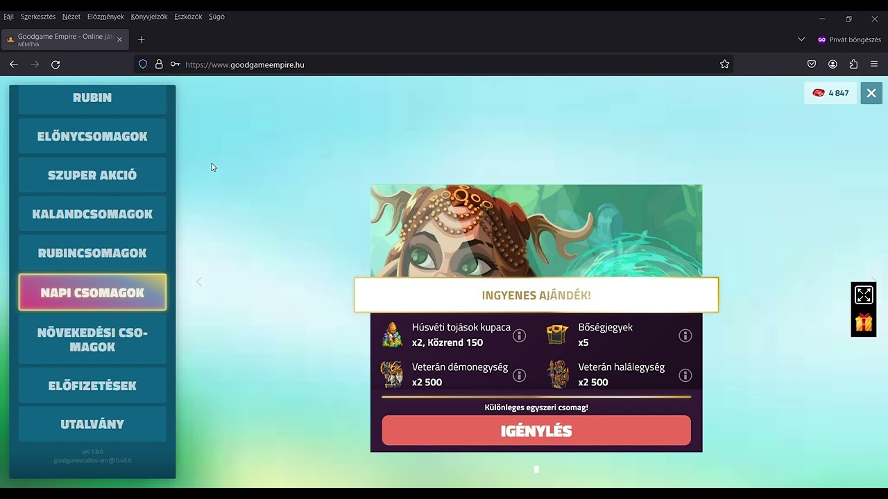 Goodgame Empire-VOCHER CODE-Epic Reward-2025