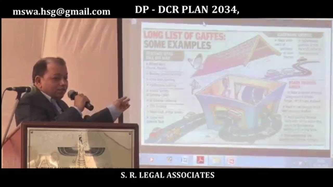 Mumbai Draft Development Plan and Draft Development Control Regulation - Arvind Singh