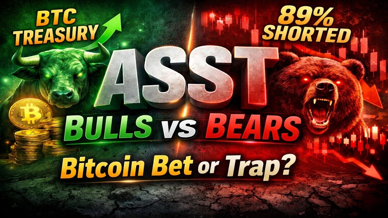 ASST Stock Crash After Split &mdash; Is Strive Inc a Value Trap or Hidden Bitcoin Play?