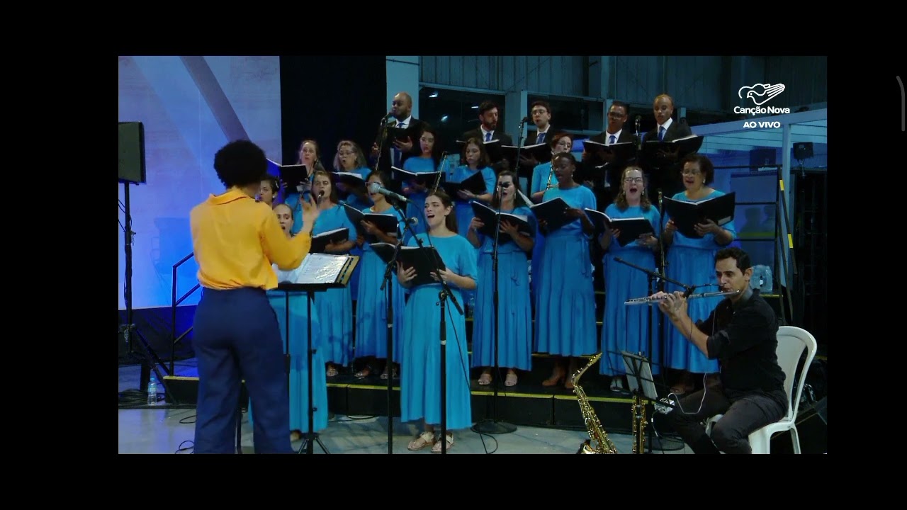 Coral CançãoNova - Hosana nas Alturas (Shalom, CD Banquete Eterno) - Santo | Semana Santa 2025