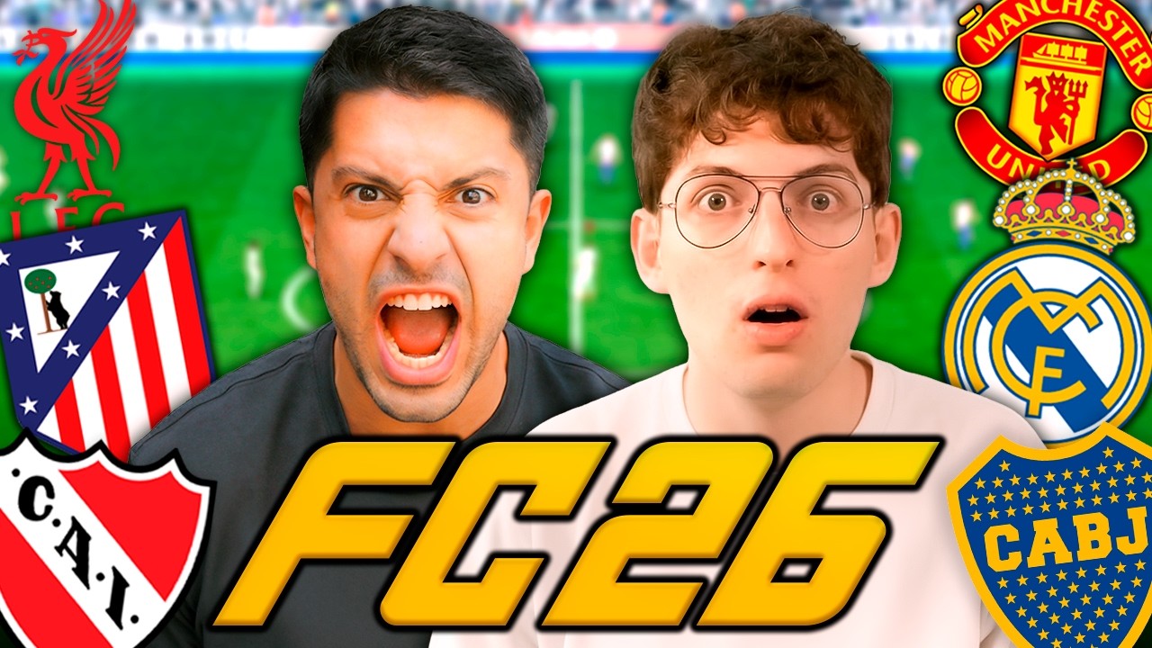 DAVOO XENEIZE VS GAST&Oacute;N EDUL: &iquest;QUI&Eacute;N ES MEJOR EN EL FIFA? TRES CL&Aacute;SICOS MUY PICANTES (2026)