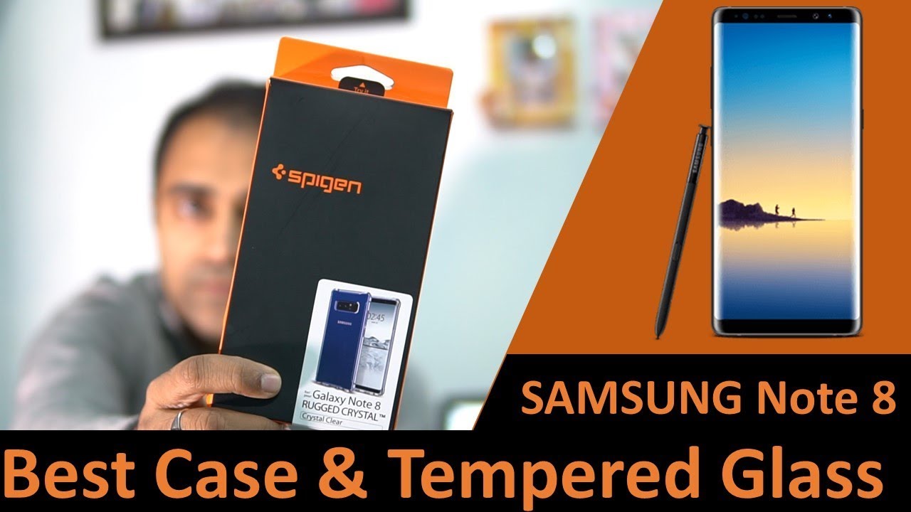 Best Case & Tempered Glass for Samsung Note 8