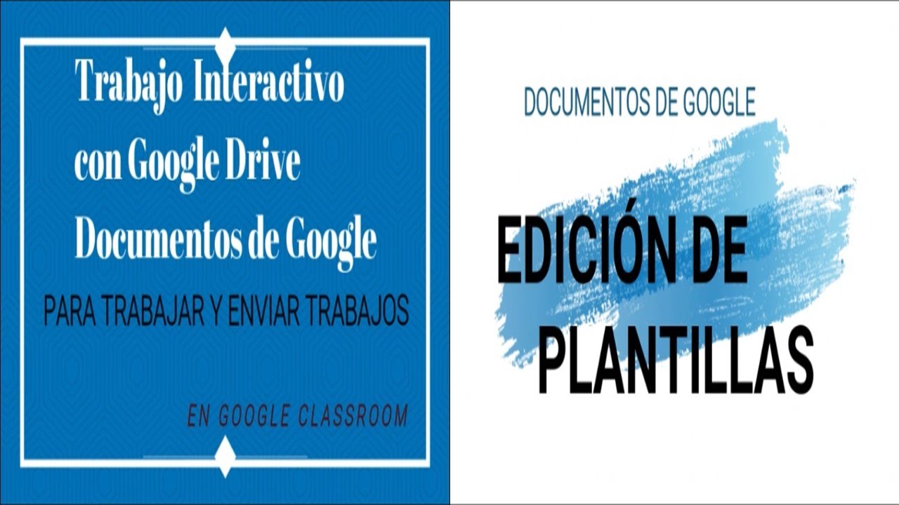 Utilizando Google Docs - Google Drive y Classroom - Plantilla Receta