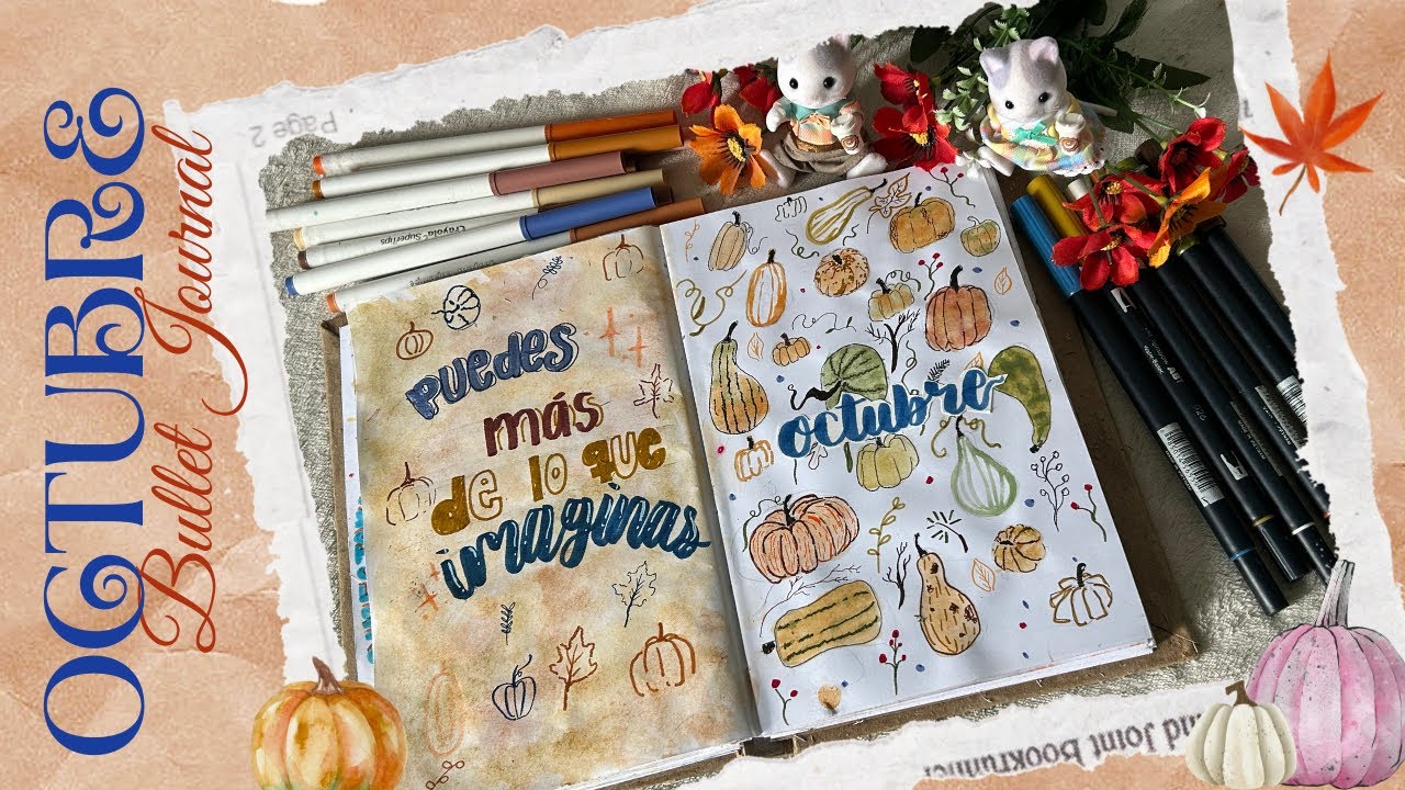 Bullet Journal OCTUBRE 🍂🍁
