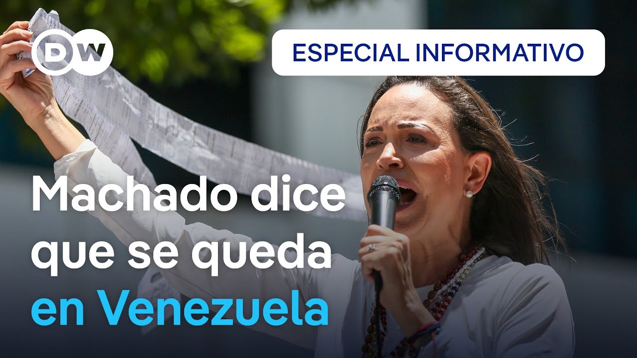 Líder opositora afirma que no se irá de Venezuela pese a la represión