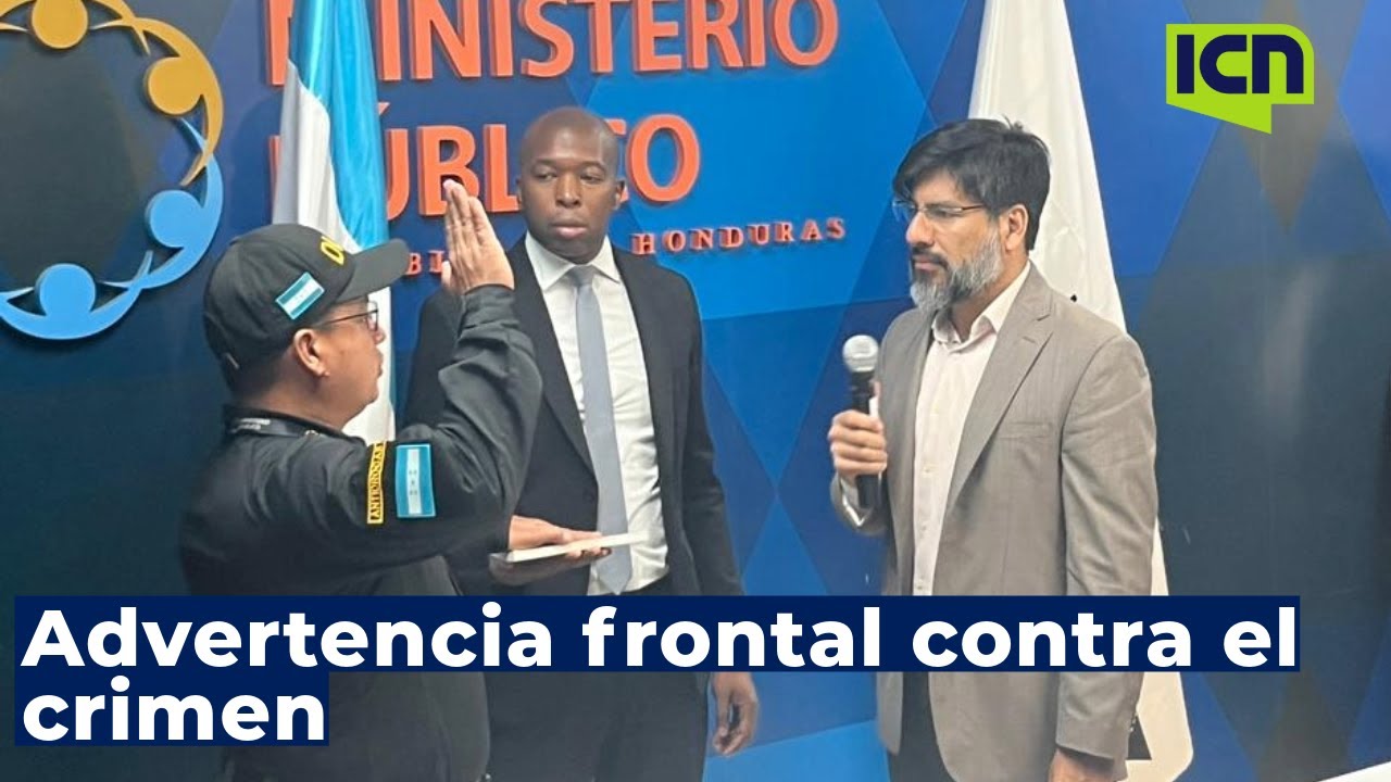 Fiscal general juramenta a Jaime Quintanilla como nuevo director de lucha contra narcotráfico