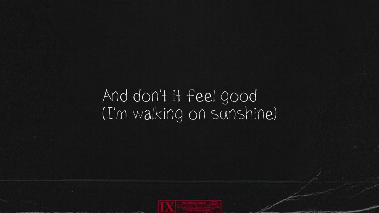 Ice Nine Kills - Walking On Sunshine (Lyrics)