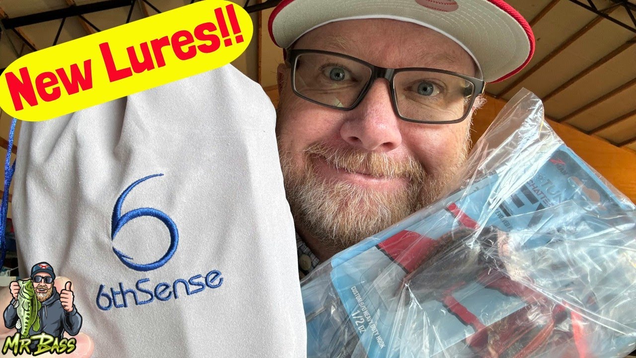 Распаковываем рыболовные приманки 6th Sense и Z-Man! Крутая штука!
