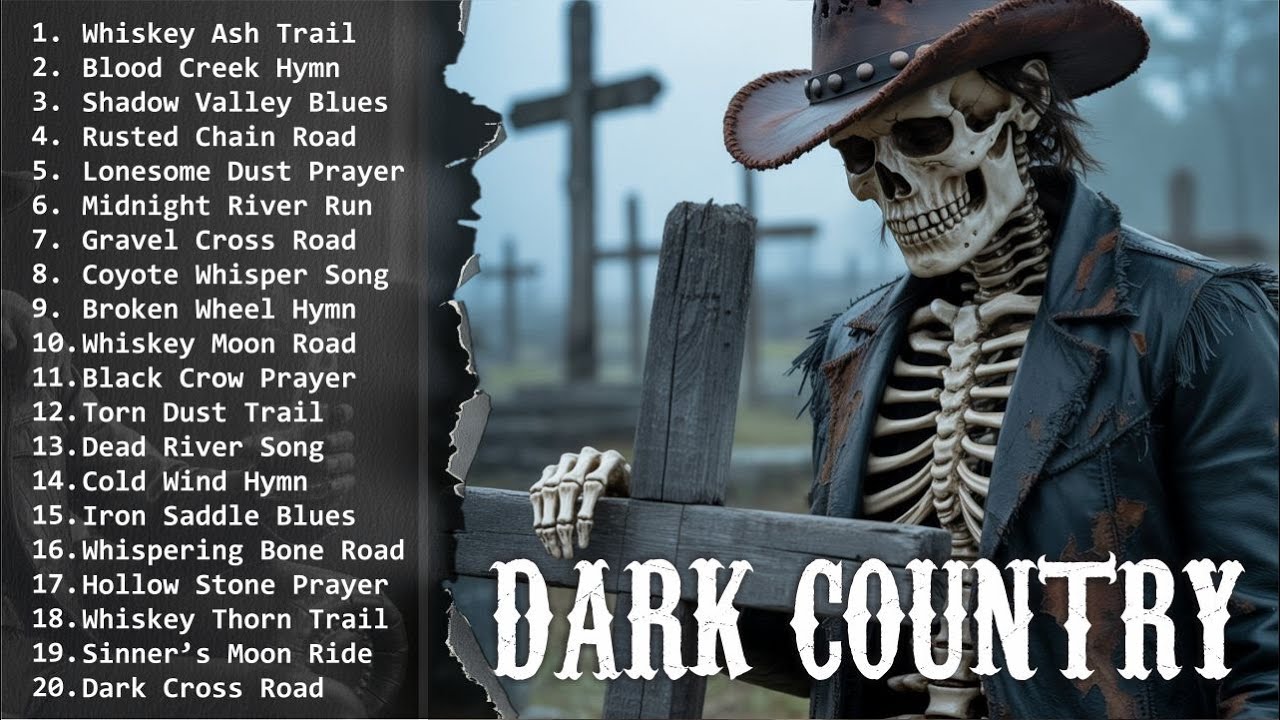 Dark OutLaw Country Rock Music LIVE Radio | Dark Country, Dark Blues and Outlaw Country