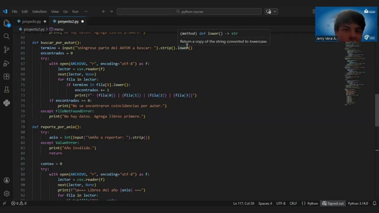Presentación Proyecto final Grupo1- Fundamentos de Programación