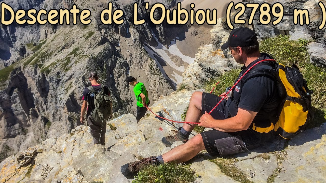Descente de la grande tête de l'Obiou ( Alt 2789 m )