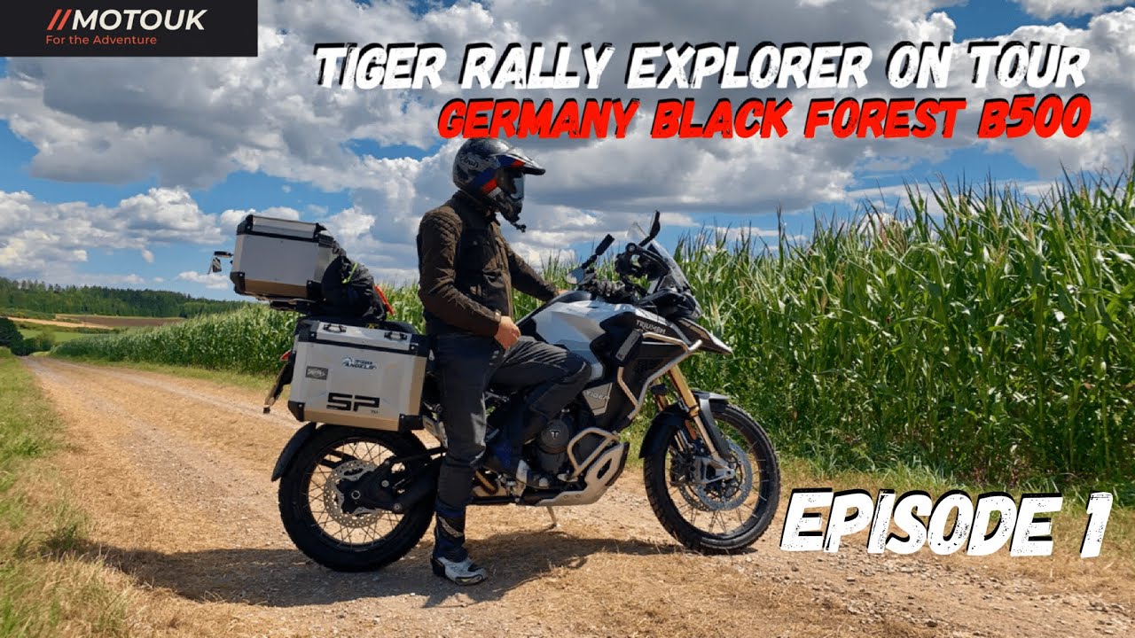BIG ADVENTURE… 🇩🇪 Black Forest B500 to Switzerland 🇨🇭 | Triumph Tiger 1200 Rally Explorer Episode 1