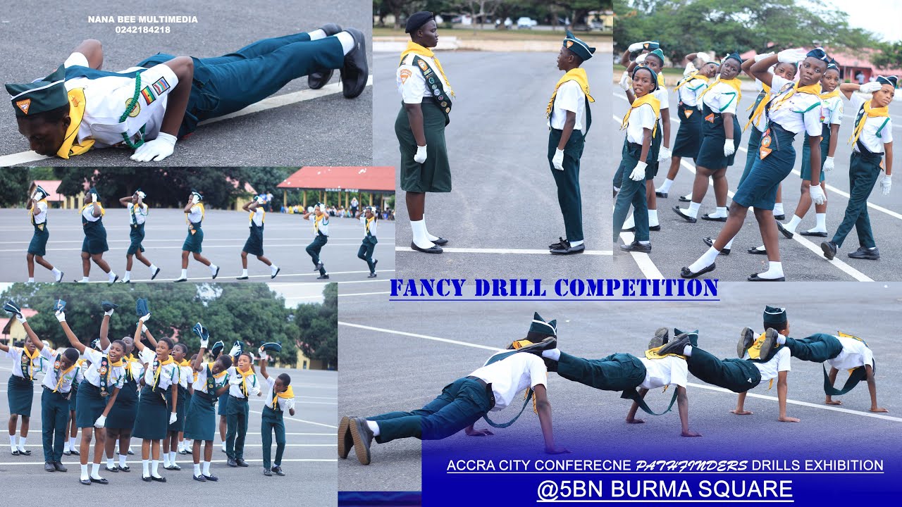 FANCY DRILL COMPETITION BY ACCRA CITY CONFERENCE ADVENTIST YOUTH MINISTRY