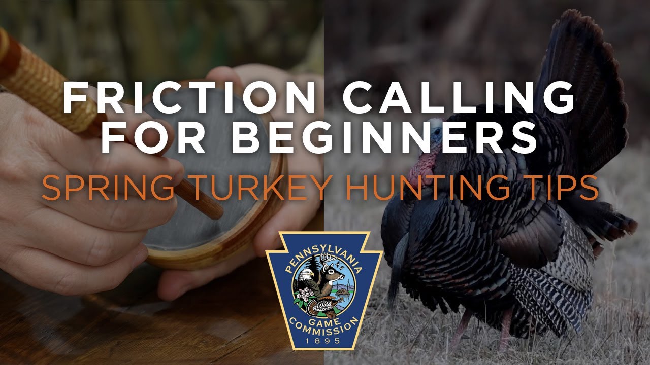 Spring Turkey Hunting Tips - Friction Calling for Beginners
