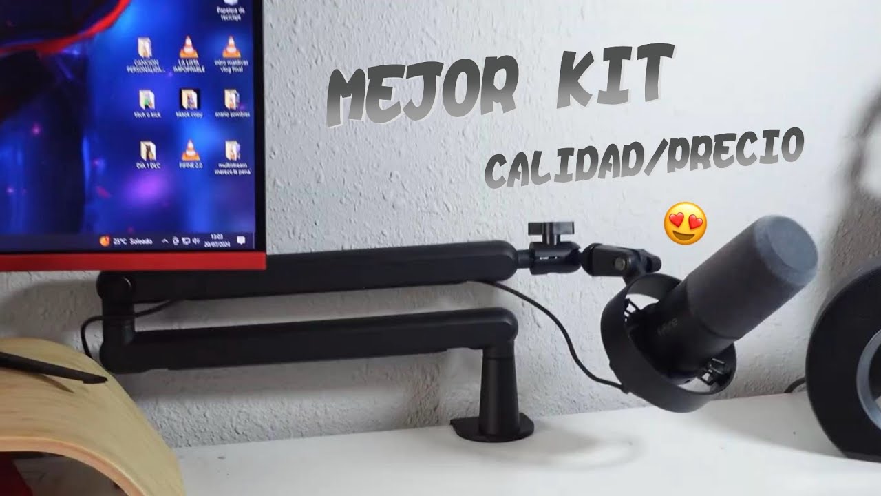 [Demostración] Mejor kit calidad/precio para creadores con el micrófono FIFINE K688 y el brazo BM88