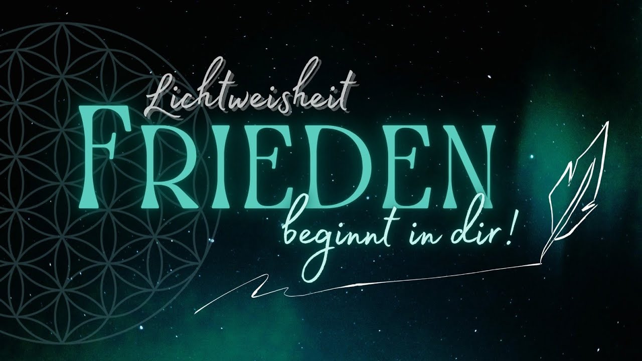 11 Minuten über FRIEDEN ⚜️ Warum innerer Frieden die Welt verändert. 