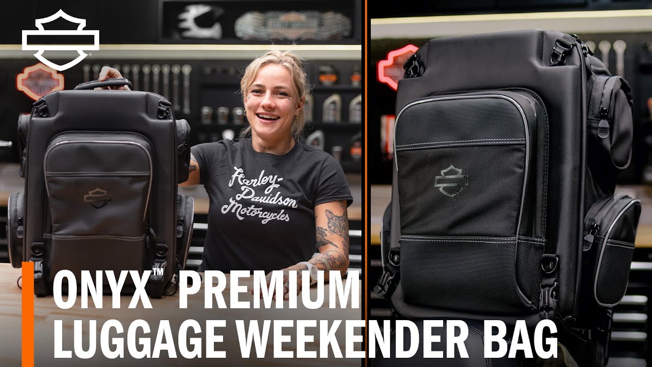 Обзор дорожной сумки Harley-Davidson Onyx Premium Luggage