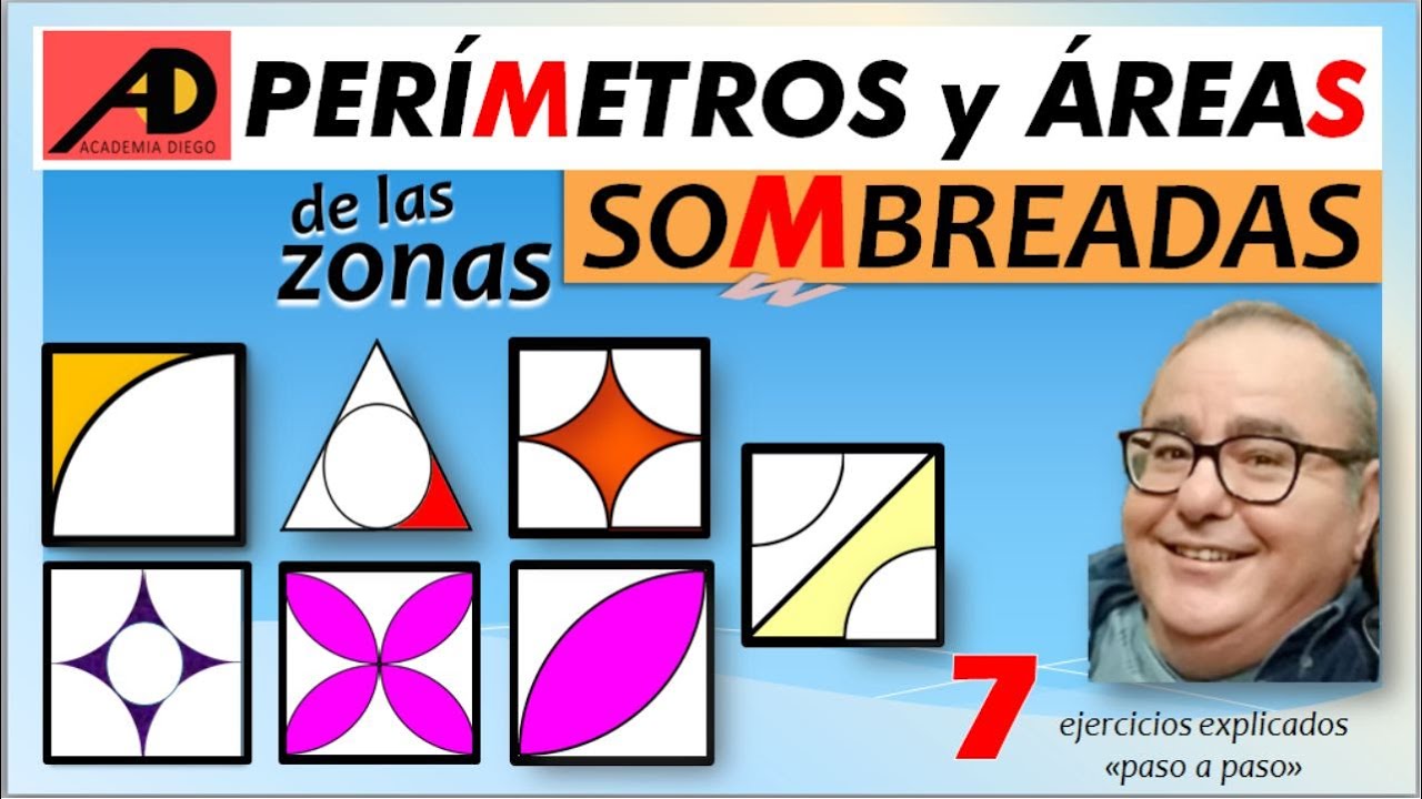AREAS SOMBREADAS y PERIMETRO @ACADEMIADIEGO ​