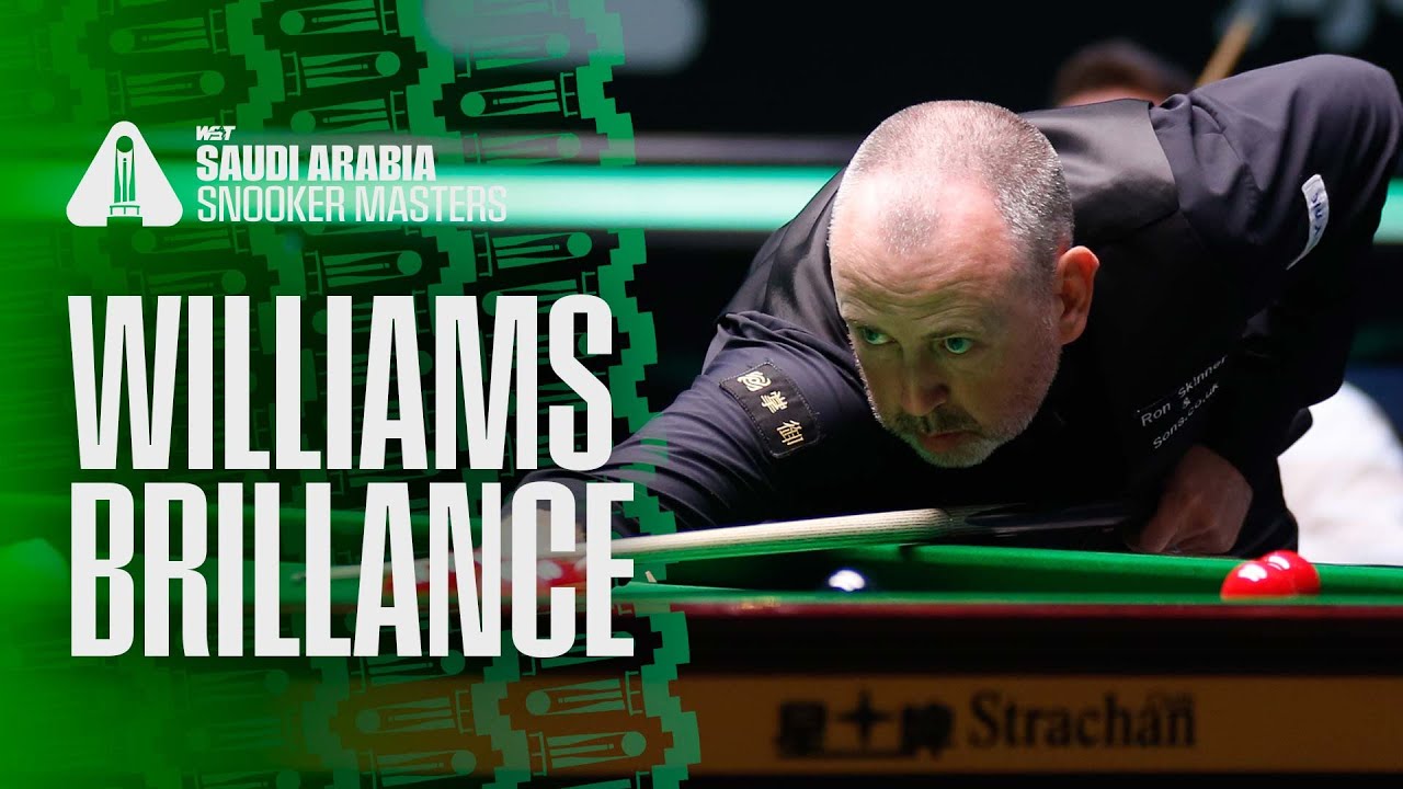 WHAT A STEAL! Sensational Clearance From Mark Williams vs Murphy | Saudi Arabia Snooker Masters 2025