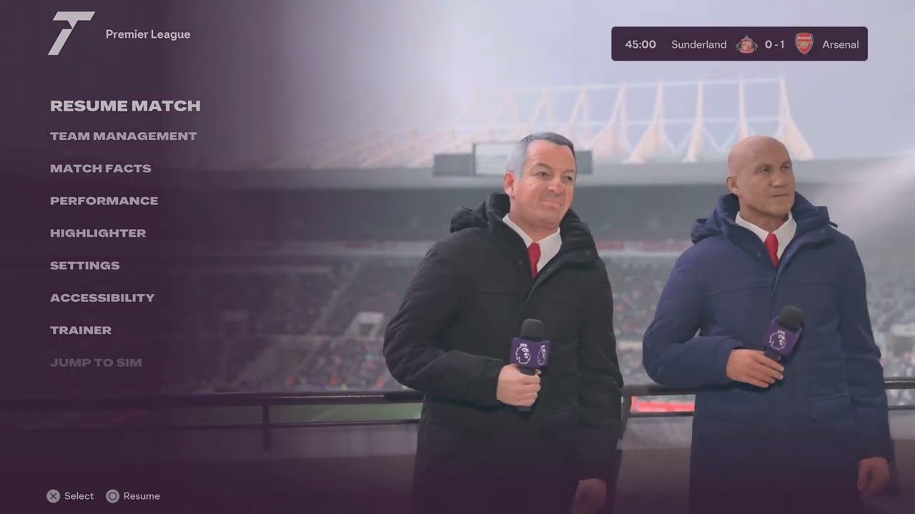 EA SPORTS FC 26: Arsenal V Sunderland