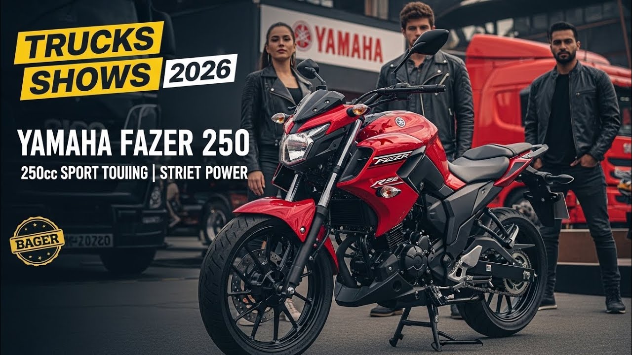 Yamaha Fazer 250 2026 Brasil – Preço, Consumo e Review Completo!