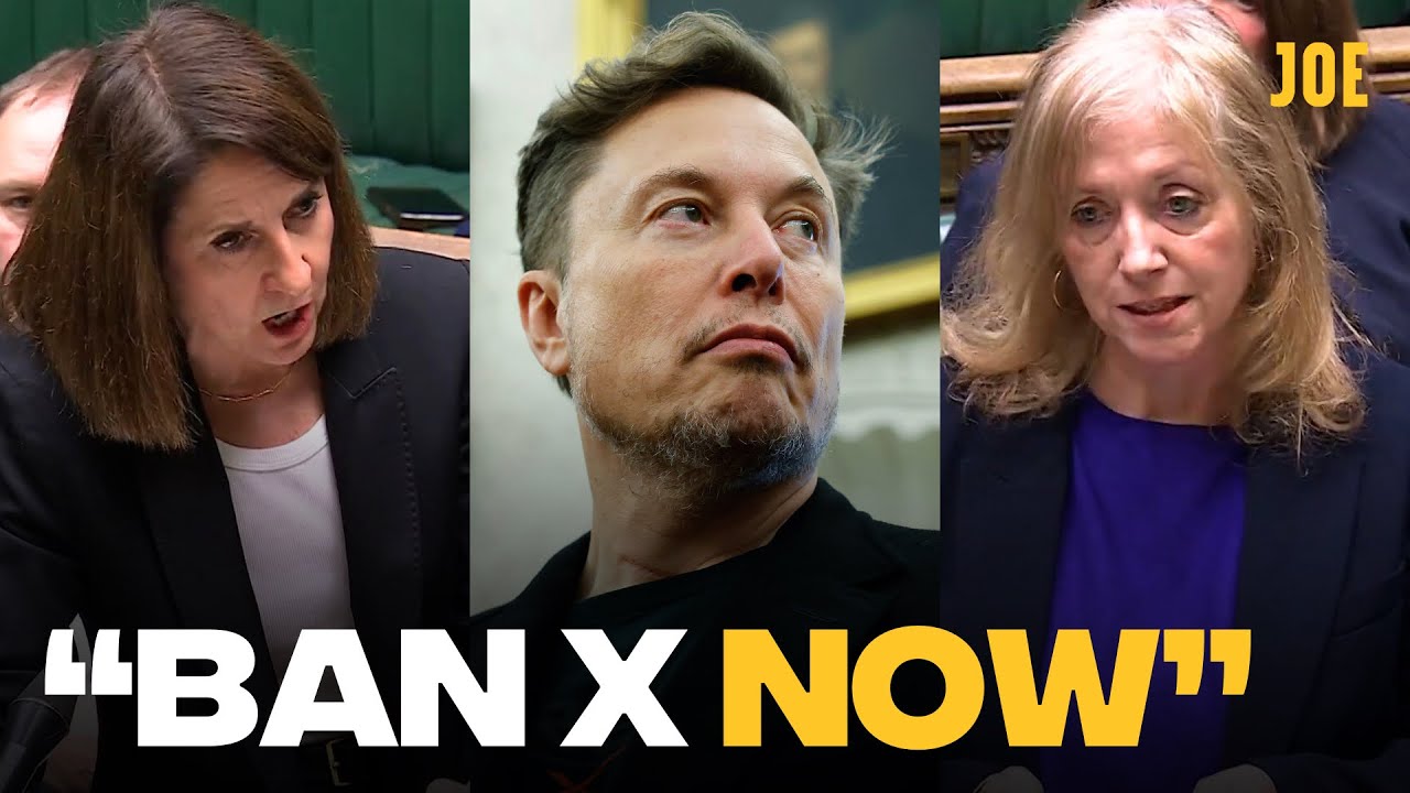 MPs demand crackdown on Elon Musk's X amid Grok AI image scandal