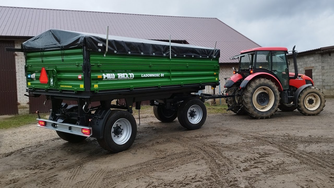 NOWY NABYTEK 2023🔥 Przyczepa HW 80.11 - Pawel_Farm