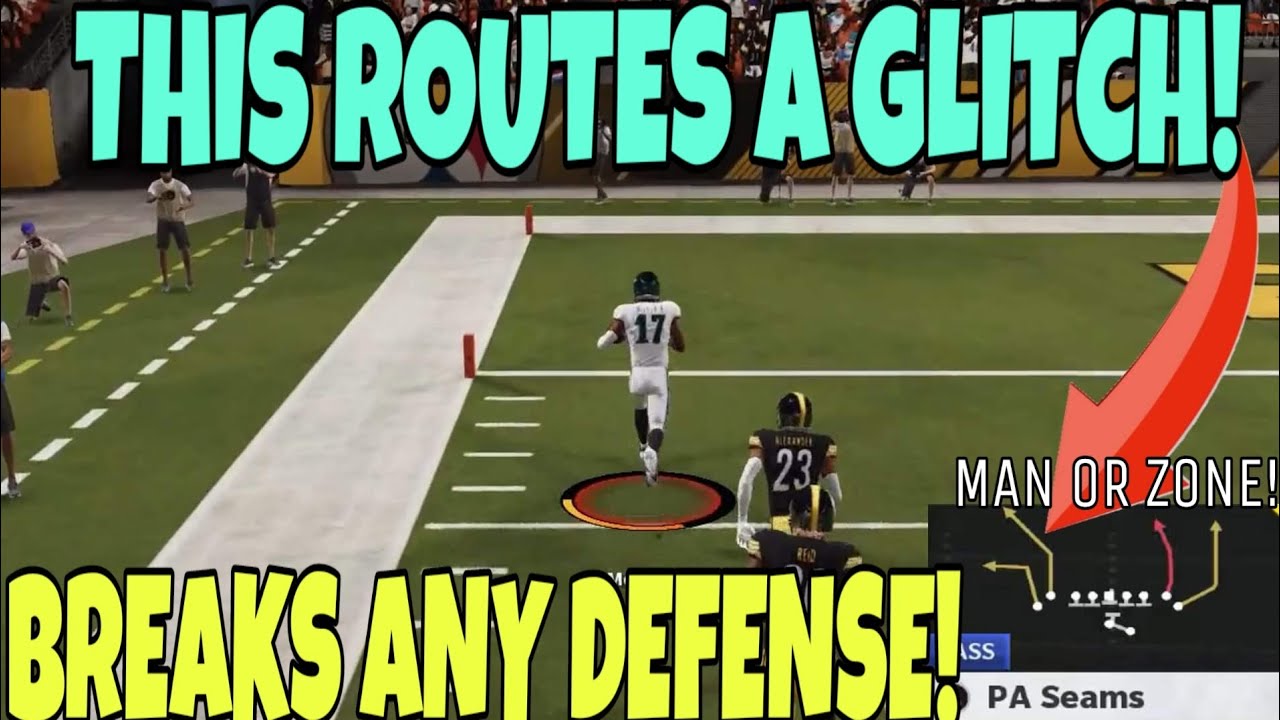 THIS ROUTE'S A GLITCH! Scores Vs Any Defense in Madden NFL 21, MAN OR ZONE! Best Money Pass Play!