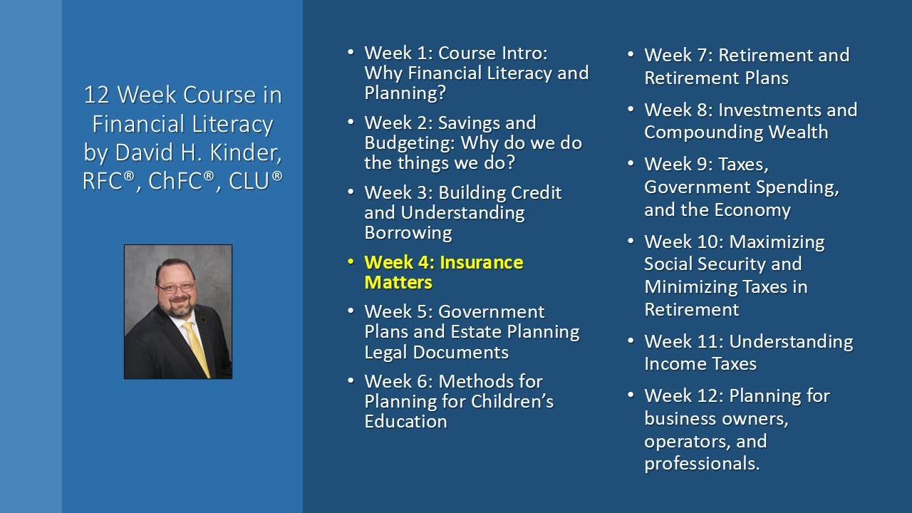 Season 2, Ep 5: Financial Literacy Series: Insurance Matters