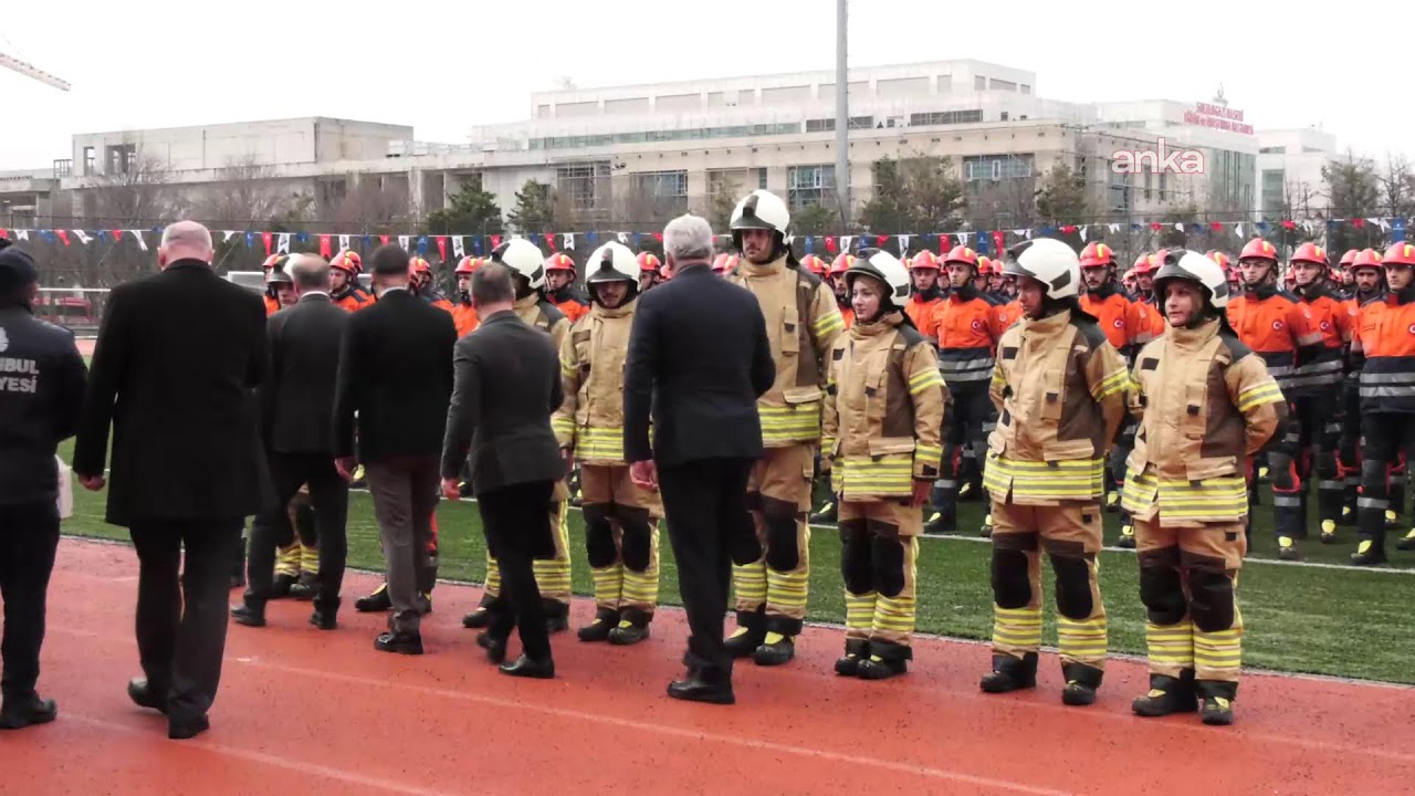 İBB Başkan Vekili Nuri Aslan, İtfaiye Personeli Mezuniyet Töreni'nde konuşuyor #Canlı / İstanbul