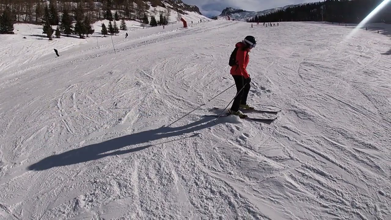 Flaine - Dag 6 - #4 Even wat stunten bij het Snowpark