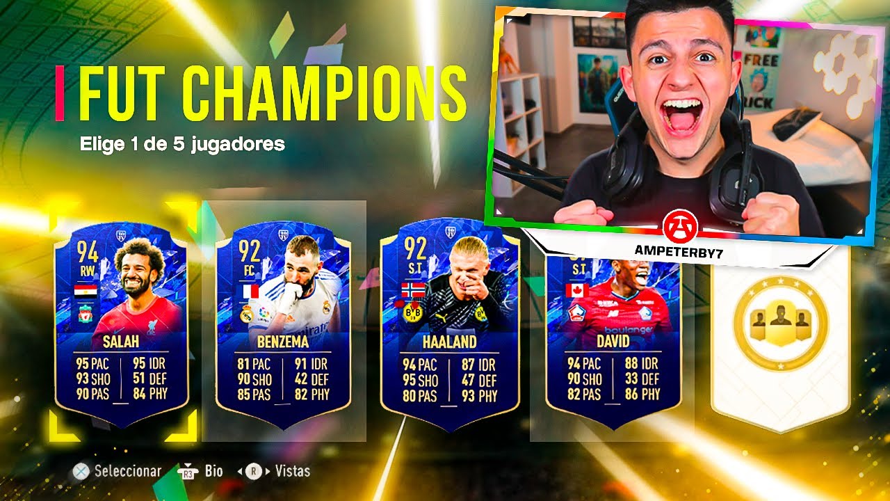 ME TOCA UN TOTY HONORÍFICO EN RECOMPENSAS DE FUT CHAMPIONS!!!