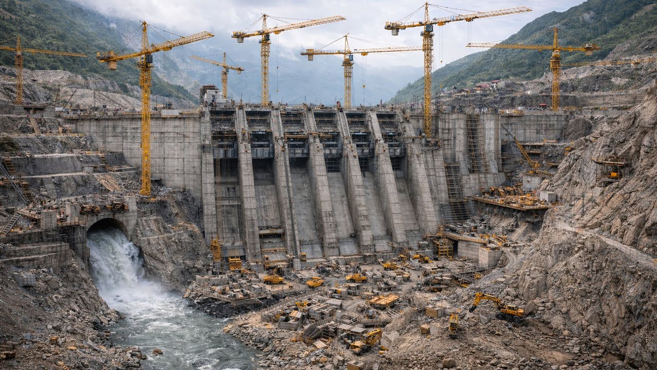 Cómo se Represó el Río Colorado: Megapresa de Miles de Millones (Proceso Completo)